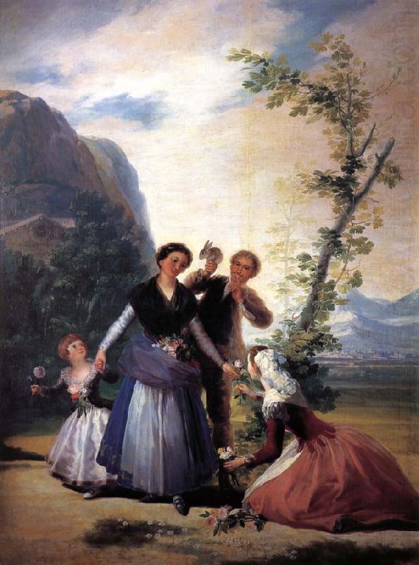 Francisco Goya Spring china oil painting image